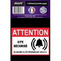 Adhesifs & Stickers Auto 1 Adhesif Pre-Decoupe SITE Securise Adhesifs & Stickers Auto 1 Adhesif Pre-Decoupe SITE Securise
