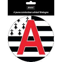 Adhesifs & Stickers Auto 1 Disque A Adhesif Jeune Conducteur Bretagne