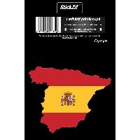 Adhesifs & Stickers Auto 1 Sticker Espagne - STP7C Adhesifs & Stickers Auto 1 Sticker Espagne - STP7C