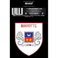 Adhesifs & Stickers Auto 1 Sticker Mayotte - STR976B
