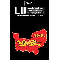 Adhesifs & Stickers Auto 1 Sticker Region Normandie - STR3C Adhesifs & Stickers Auto 1 Sticker Region Normandie - STR3C