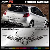 Adhesifs & Stickers Auto 1 sticker TAUREAU TRIBAL 56 cm - DIVERS COLORIS - Run-R