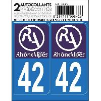 Adhesifs & Stickers Auto 10x Autocollant Departement 42 - Loire -x2- Adhesifs & Stickers Auto 10x Autocollant Departement 42 - Loire -x2-