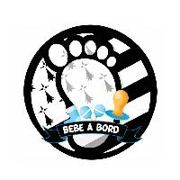 Adhesifs & Stickers Auto Adhesif Pre Decoupe Bebe A Bord - Bretagne X1