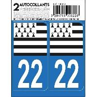 Adhesifs & Stickers Auto Autocollant Departement 22