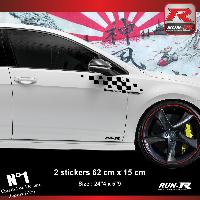 Adhesifs & Stickers Auto Sticker 00FIN Noir Motorsport - Run-R