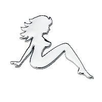 Adhesifs & Stickers Auto Sticker 3D Chrome - Sexy Girl