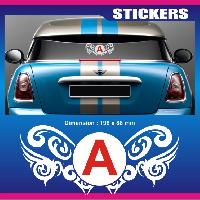 Adhesifs & Stickers Auto Sticker jeune conducteur ARABESQUE - Run-R