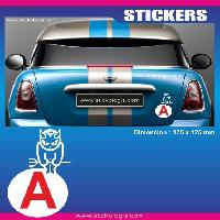 Adhesifs & Stickers Auto Sticker jeune conducteur DIABLOTIN - Run-R