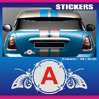 Adhesifs & Stickers Auto Sticker jeune conducteur PAPILLON - Run-R