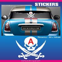 Adhesifs & Stickers Auto Sticker jeune conducteur PIRATE - Run-R