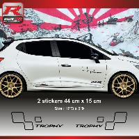 Adhesifs & Stickers Auto Sticker style damier 00FON Noir - Run-R