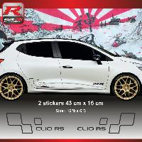 Adhesifs & Stickers Auto Sticker style damier Noir - Run-R