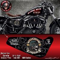 Adhesifs & Stickers Auto Stickers Harley Davidson Sportster BAD LAND compatible avec Forty-eight Seventy-Two Iron 883 Superlow 1200 Custom - Run-R