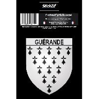 Adhesifs & Stickers Auto STICKZIF 1 Adhesif Blason Guerande STV44-2B