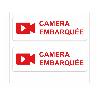 Adhesifs & Stickers Autocollant Camera Embarquee X 2