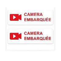 Adhesifs & Stickers Autocollant Camera Embarquee X 2 Adhesifs & Stickers Autocollant Camera Embarquee X 2