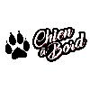 Adhesifs & Stickers Autocollant Chien a bord 12x5cm