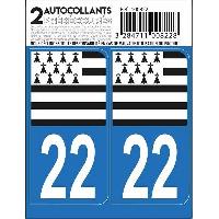 Adhesifs & Stickers Autocollant Departement 22 Adhesifs & Stickers Autocollant Departement 22