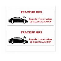 Adhesifs & Stickers Autocollant Traceur Gps X 2 Adhesifs & Stickers Autocollant Traceur Gps X 2