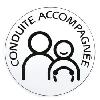 Adhesifs & Stickers Disque conduite accompagnee electrostatique