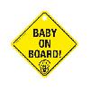 Adhesifs & Stickers Panneau Bebe a Bord avec ventouse
