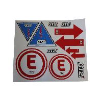 Adhesifs & Stickers Planche Autocollants GT2i E-CC-Fleche