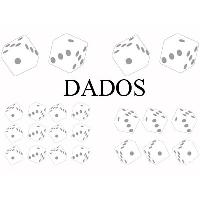 Adhesifs & Stickers Set Adhesifs -ELEMENT DADOS- Gris