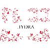 Adhesifs & Stickers Set Adhesifs -ELEMENT HYDRA- Rouge - Car Deco