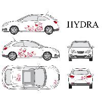 Adhesifs & Stickers Set complet Adhesifs -HYDRA- Rouge - Taille M - Car Deco Adhesifs & Stickers Set complet Adhesifs -HYDRA- Rouge - Taille M - Car Deco
