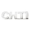 Adhesifs & Stickers Sticker 3D Chrome - Embleme CHTI - 14cm