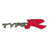 Adhesifs & Stickers Sticker 3D Gun Metal - TYPE R - 30x120mm