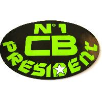Adhesifs & Stickers Sticker officiel President - N1 CB