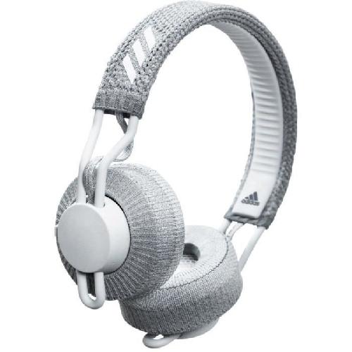 Casque - Ecouteur - Oreillette ADIDAS RPT-01 LIGHT GREY - Casque de sport sans fil - Bluetooth 5.0 - IPX4 - 40h autonomie - Gris Clair