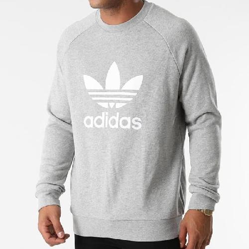 Sweatshirt ADIDAS - Sweat - Gris XL - XL