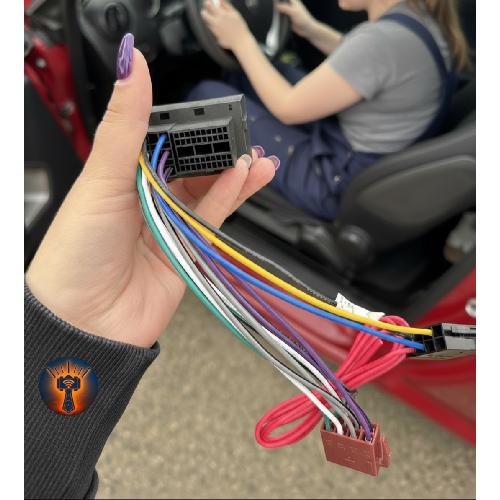 Fiche ISO Fiat ADNAuto Adaptateur ISO Autoradio AI67 compatible avec Alfa Romeo Fiat Dodge Jeep Lancia