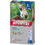 Antiparasitaire - Pipette - Lotion - Collier - Pince - Spray -shampoing - Crochet Tique Advantix Chien Solution Antiparasitaire Grande Race 25 a 40kg 4 pipettes