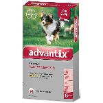 Antiparasitaire - Pipette - Lotion - Collier - Pince - Spray -shampoing - Crochet Tique Advantix Chien Solution Antiparasitaire Race Moyenne 10 a 25kg 6 pipettes