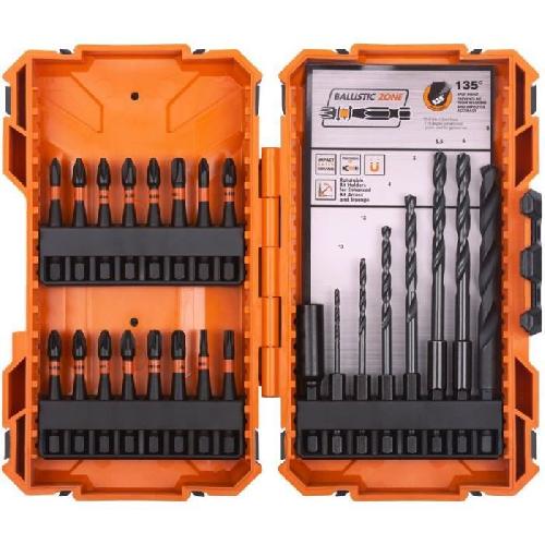 Accessoire - Consommable Machine Outil AEG - Coffret 24 pieces impact percage-vissage AAKSDDD24 - AAKSDDD24