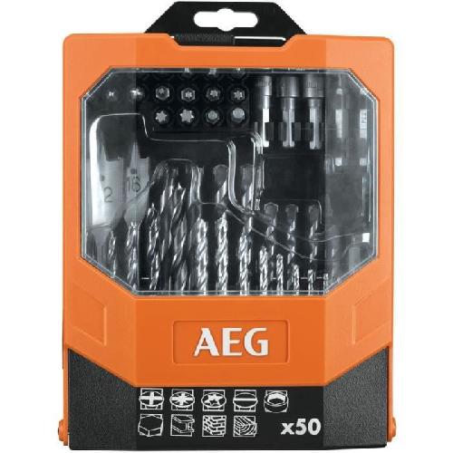 Accessoire - Consommable Machine Outil AEG - Coffret d'accessoires 50 pieces AAKDD50 - AAKDD50