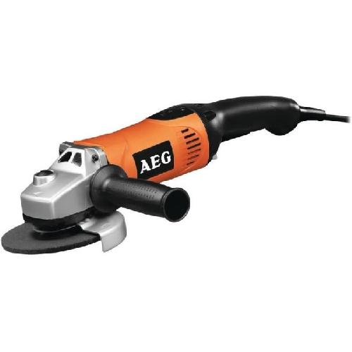 Meuleuse AEG - Meuleuse 125 mm. 1500 W. variateur de vitesse. ecrou Fixtec. carter orientable sans outil. cable 4 m. LLO - WS15-125SXE