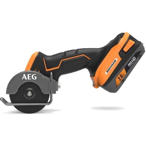 Scie Electrique AEG - Mini scie multi-materiaux SUBCOMPACT 18V BRUSHLESS. disque 76 mm. 20 000 tr-min. 6 disques. sans batt. ni charg. - BMMS18SBL-0