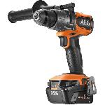 AEG - Perceuse-visseuse a percussion 18V BRUSHLESS. 110 Nm. 2 batt. Pro lithium 5.0 Ah HD. chargeur. en coffret - BSB18C3BL-502C