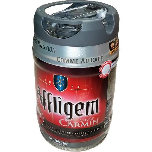 Affligem Cuvee Carmin - Biere d'abbaye aromatisee fruits rouges - Fut 5L compatible Beertender