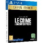 Sortie Jeu Playstation 4 Agatha Christie - Le Crime De L'Orient Express - Deluxe Edition - Jeu PS4