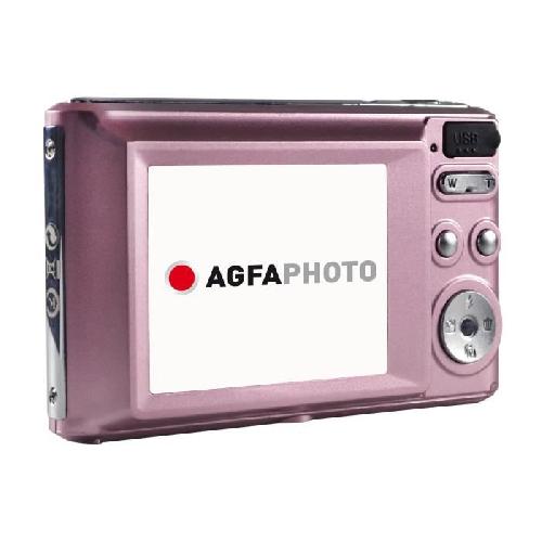 AGFA PHOTO Realishot DC5200 - Appareil Photo Numerique Compact -21 MP. 2.4'' LCD. Zoom Digital 8x. Batterie Lithium- Rose