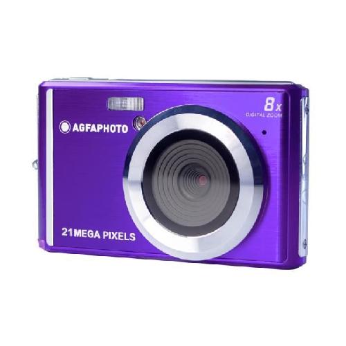 AGFA PHOTO Realishot DC5200 - Appareil Photo Numerique Compact -21 MP. 2.4'' LCD. Zoom Digital 8x. Batterie Lithium- Violet