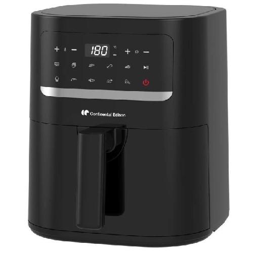 Friteuse Electrique Airfryer - Friteuse a Air Sans huile CONTINENTAL EDISON - FRSH1400B - 4.5 L - Noir - 1400W