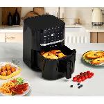 Friteuse Electrique Airfryer - Friteuse a Air Sans huile CONTINENTAL EDISON - FRSH1400B - 4.5 L - Noir - 1400W