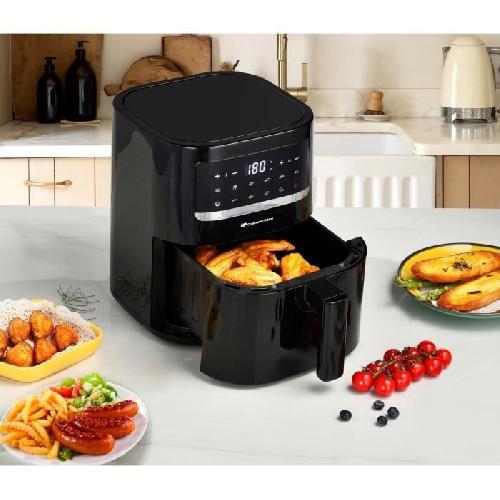 Friteuse Electrique Airfryer - Friteuse a Air Sans huile CONTINENTAL EDISON - FRSH1400B - 4.5 L - Noir - 1400W